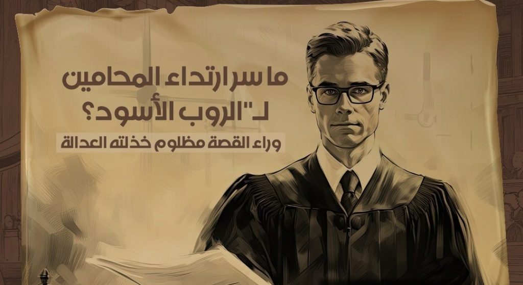 ما سر ارتداء المحامين لـ”الروب الأسود؟”.. وراء القصة مظلوم خذلته&nbsp;العدالة!